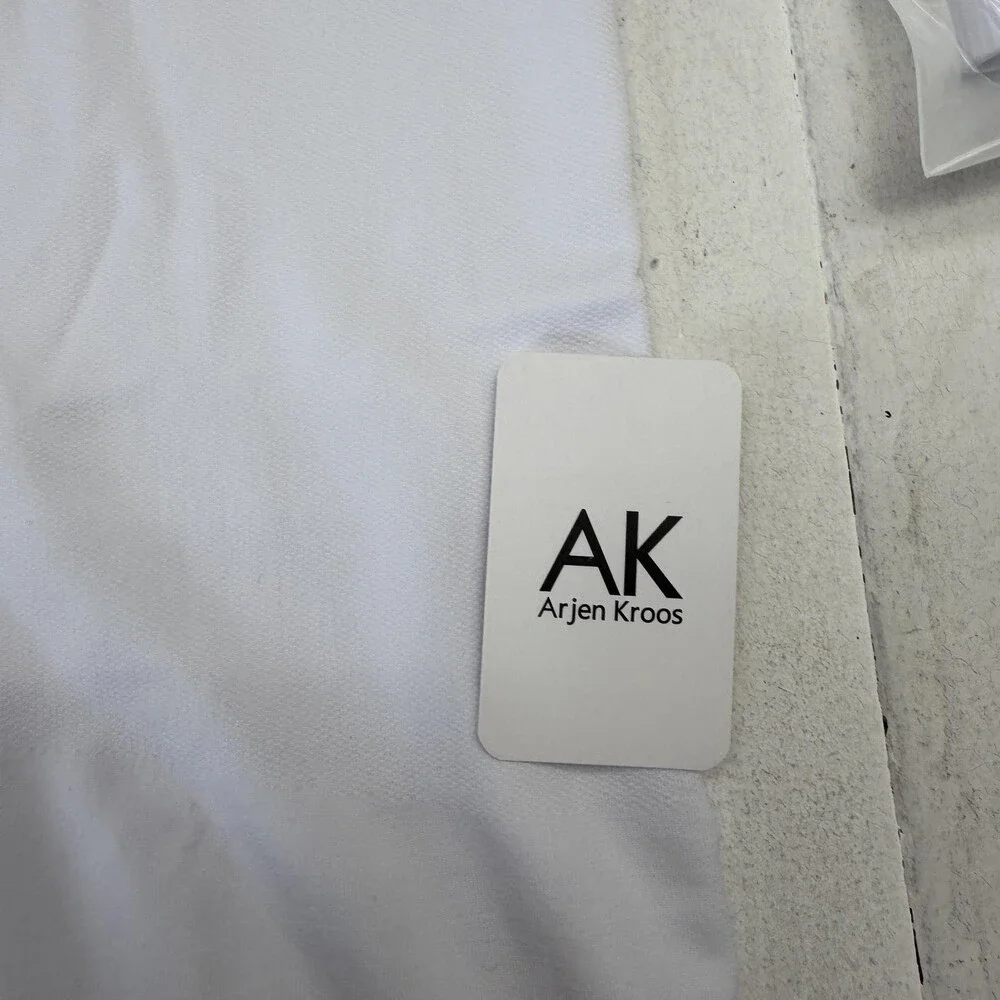 Arjen Kroos Tank Undershirt Mens XL White Shapewear 4 Pack Microfiber Stretch